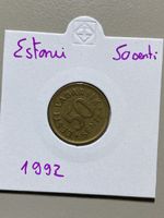 Estonie - 50 senti - 1992