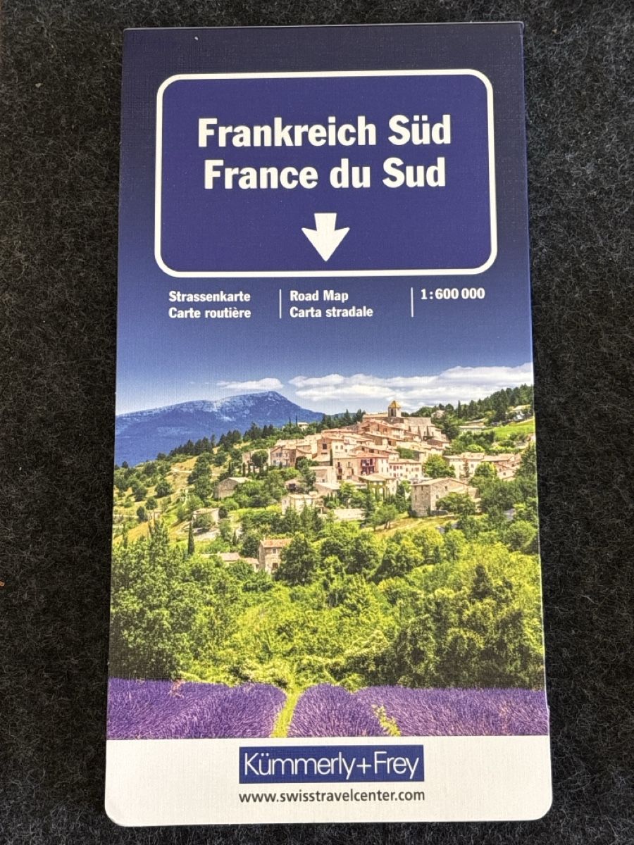 Cartine & Atlanti: Strassenkarte Frankreich Süd – Usato da Luzern venduto da franluz