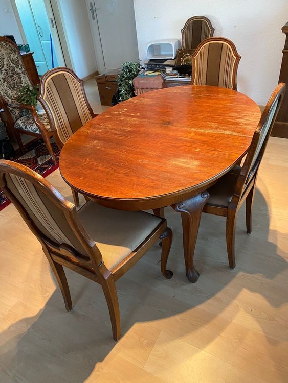 Stilvolle Tisch Oval Ausziehbar Antik Bildernie2085