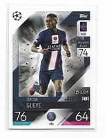 Topps Match Attax – Idrissa Gueye – Paris Saint-Germain (#18