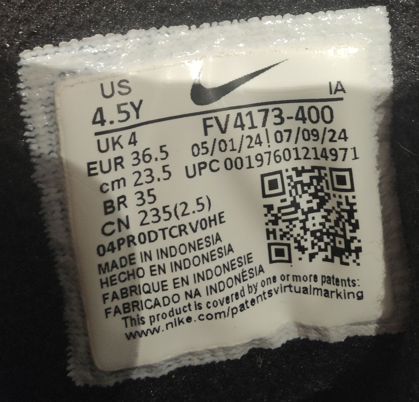 Nike Chaussures garçon: Chaussures Nike, gris, taille 36.5 – D'occasion à Troistorrents par Suishy 6