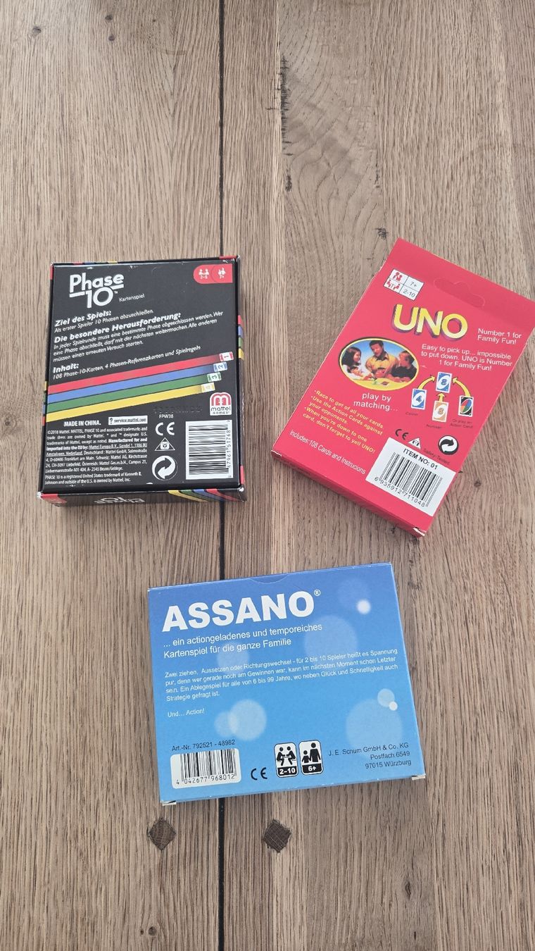 Phase 10 Uno Assano (Neu (gemäss Beschreibung)) in Rikon im Tösstal für ...