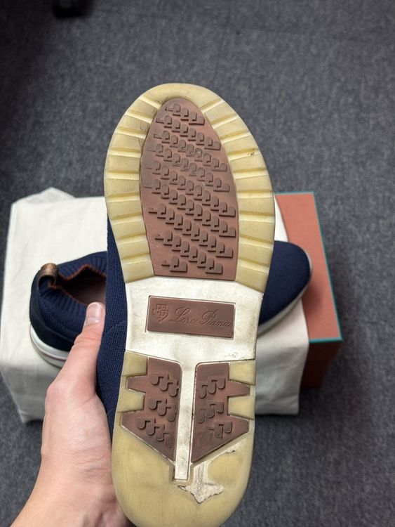 Baskets Loro Piana 360 LP Flexy Walk, bleu, taille 43 (Gebraucht) in ...