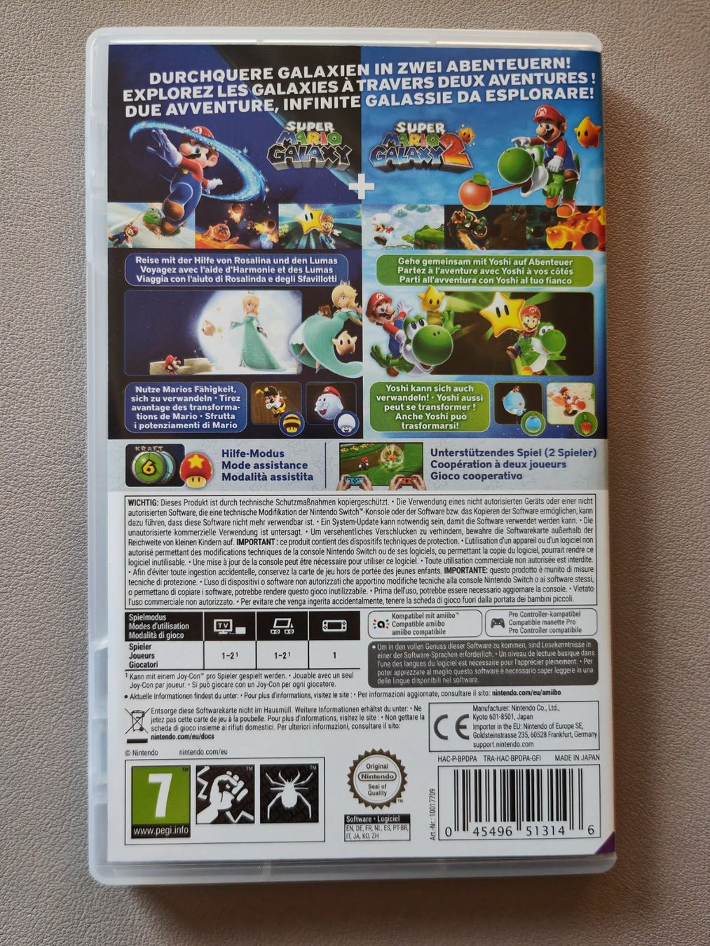 Nintendo Giochi: Super Mario Galaxy 1&2 Nintendo Switch NEUWERTIG – Nuovo (secondo la descrizione) da Bern venduto da breesell321 1