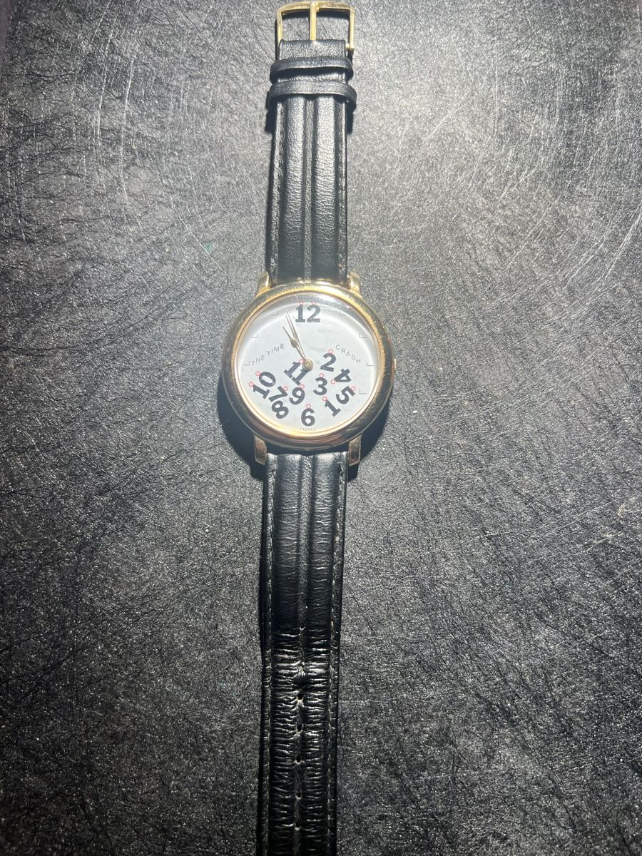Orologi: Time Crash Uhr (Fr. 10.- Uhr) – Usato da Laufen venduto da groove60 1