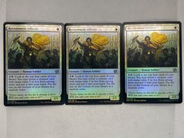3x Recruitment Officer Foil