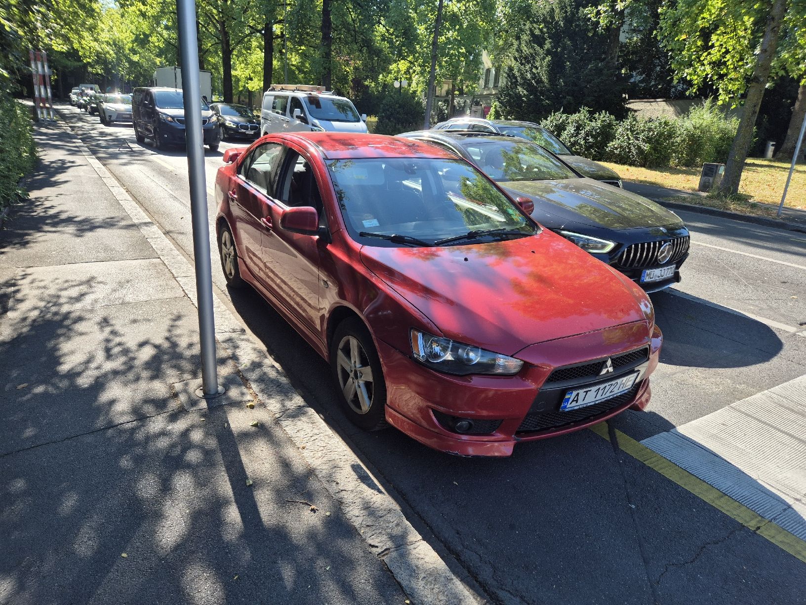 Mitsubishi Automobili: Mitsubishi Lancer X 2.0 Mivec (2008) – Difettoso da La Chaux-de-Fonds venduto da IarSyd