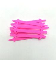 Elastische Silikon Schnürsenkel pink