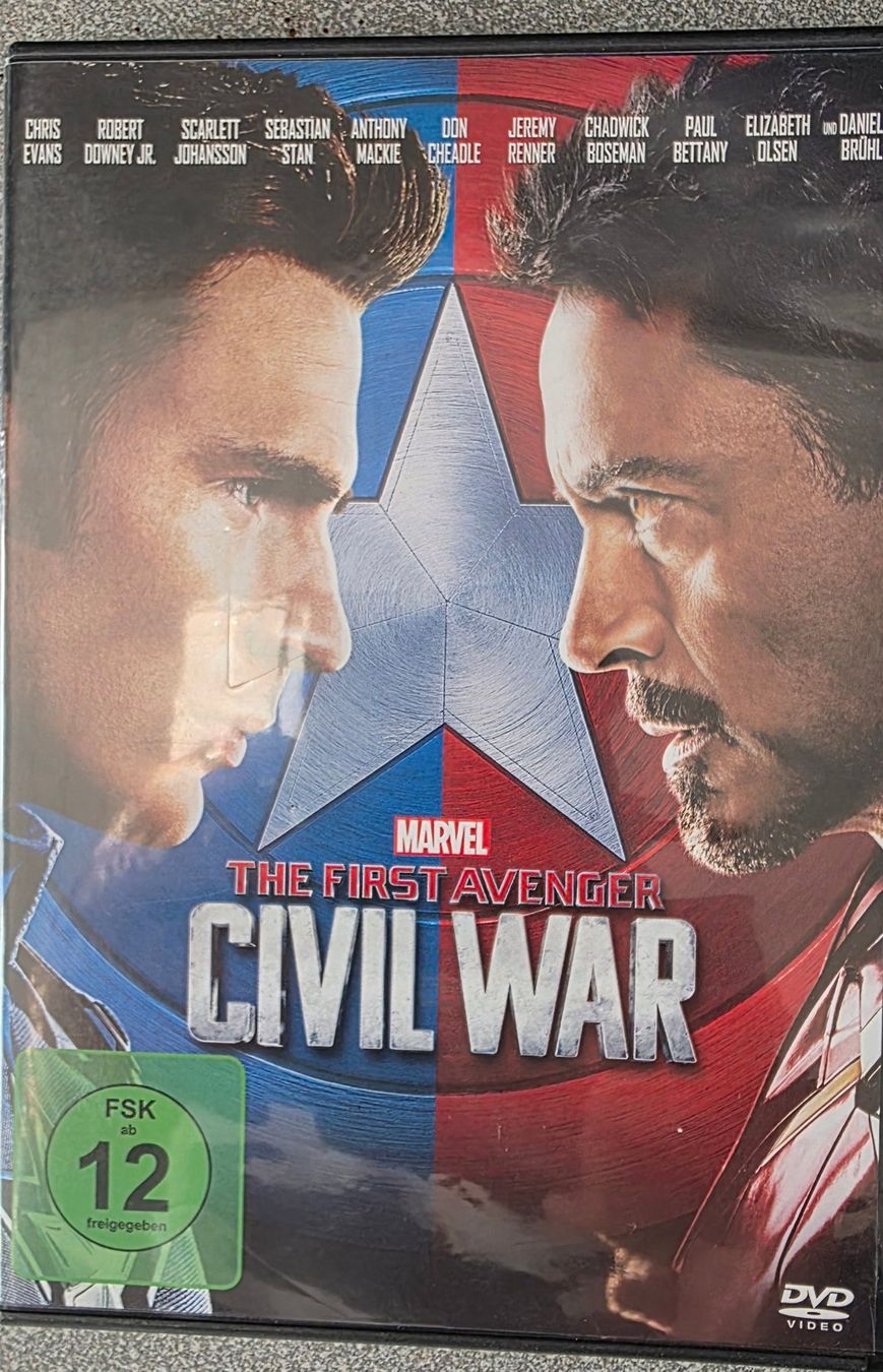 Alle DVDs: DVD The First Avenger Civil War – Gebraucht aus Oetwil am See von fineli2