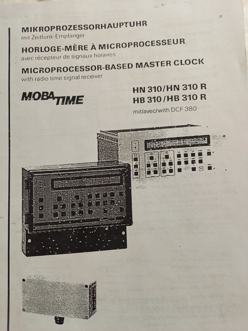 Orologi: Bahnhofs-Uhr mit Funk - Empfang – Usato da Buochs venduto da Bronsen46 6