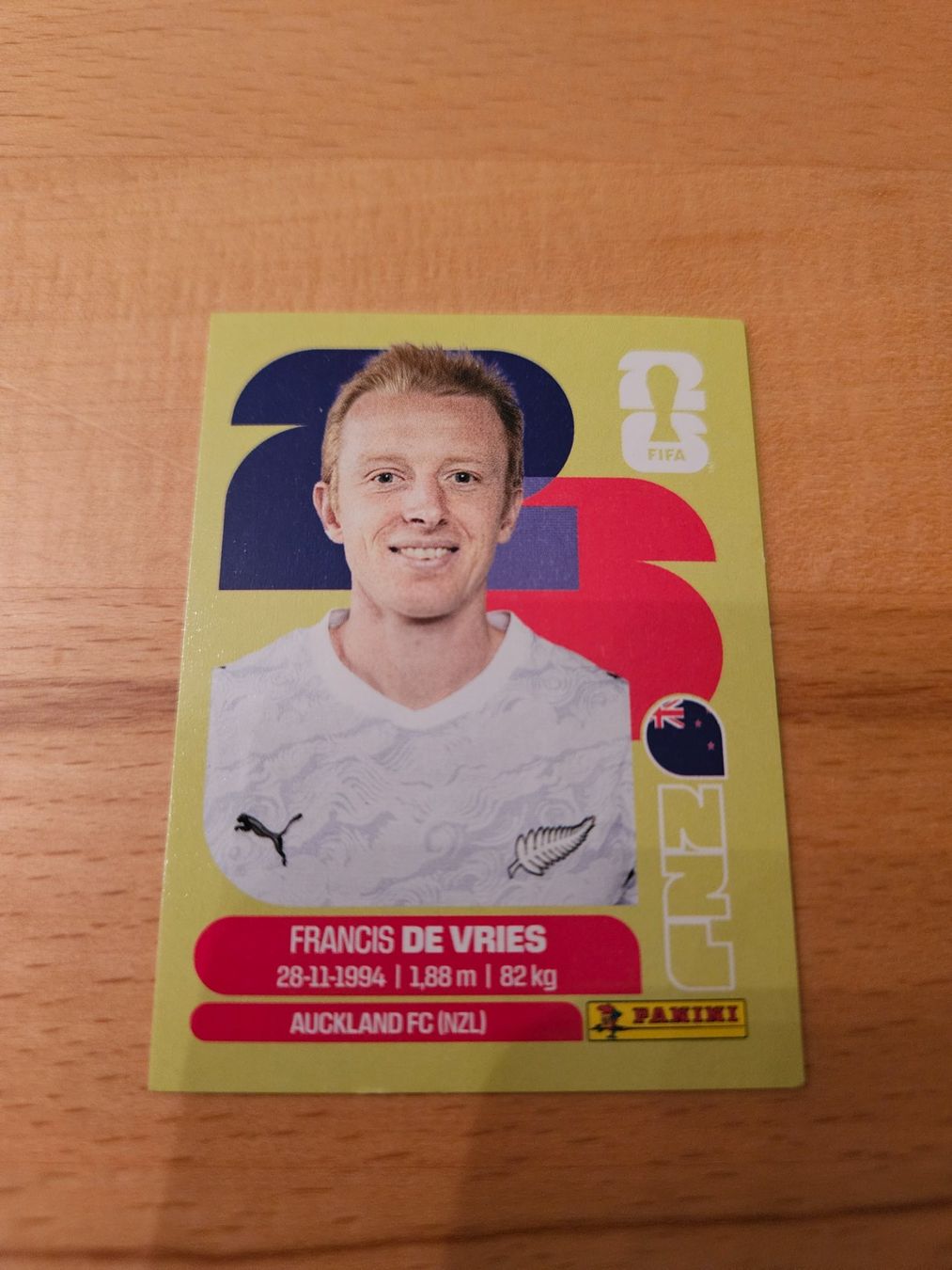 Panini Carte collezionabili: Panini WM 2026 NZL 8 – Nuovo (secondo la descrizione) da Winterthur venduto da melac