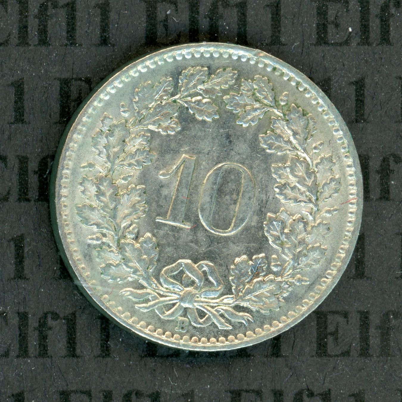 Tutti le monete: CHF___0.10 1960 vz-unz 10 Rappen – Usato da Widnau venduto da Elf11 1
