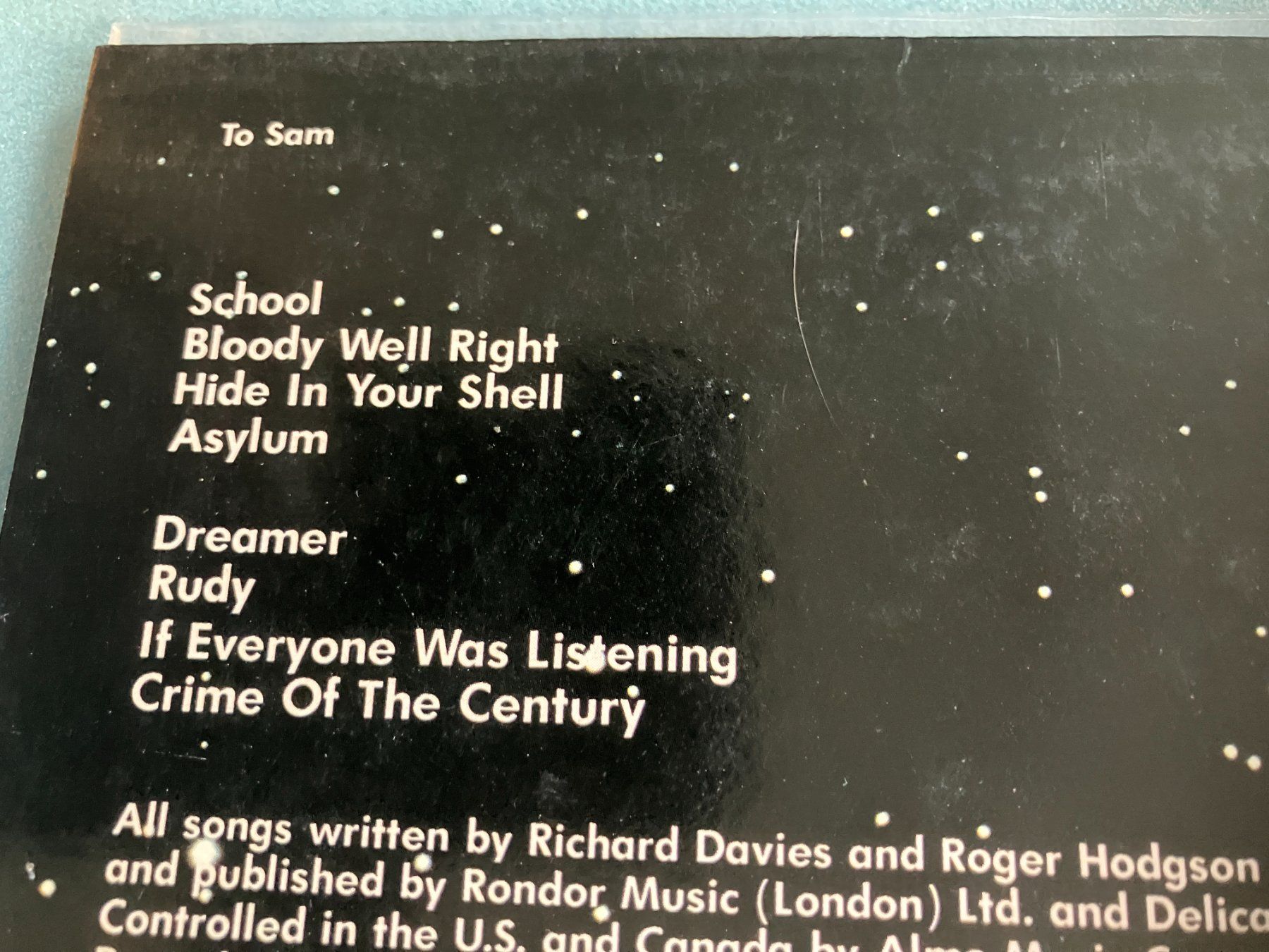 Dischi in vinile: Supertramp – Usato da Aarwangen venduto da Jukebox3 3