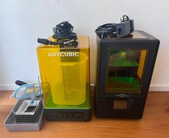 Anycubic Photon S Resin-3D-Drucker mit Wash & Cure und Resin