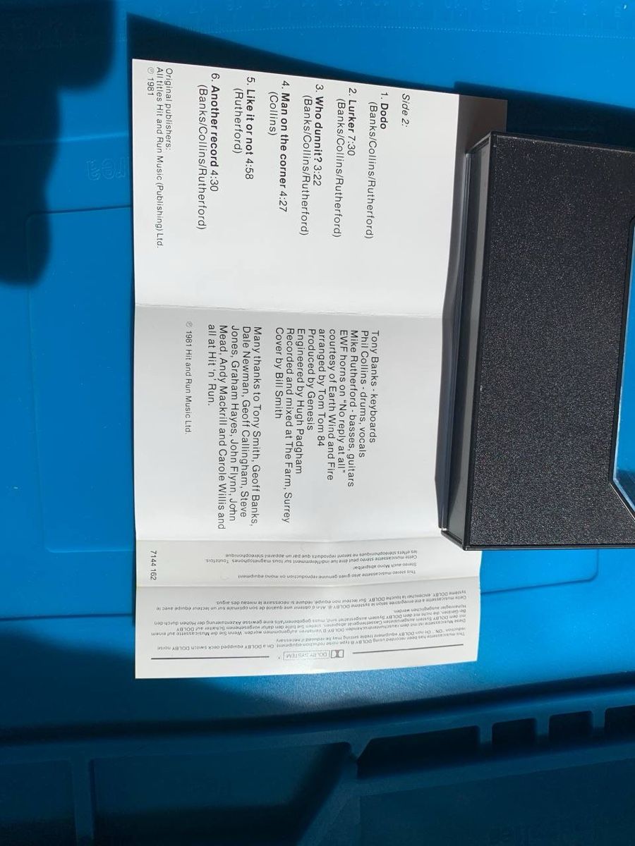 Musicassette: Genesis – Abacab MC – Usato da Schaan venduto da nan_2pg2 3