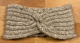 Twist-Stirnband 🌪 - handgestrickt - NEU