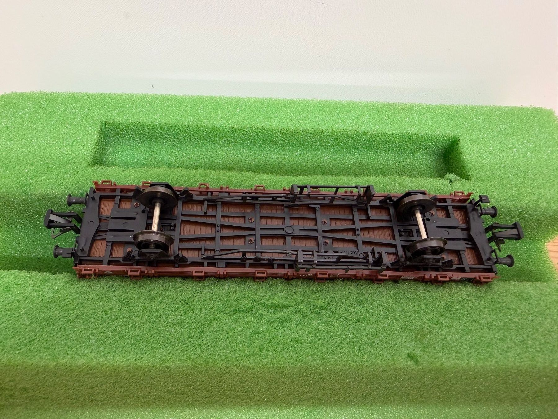 Roco Modellini di ferrovie: Spur H0 Roco 4378A Rungenwagen DC – Usato da Büsserach venduto da ModellbahnDepot 7