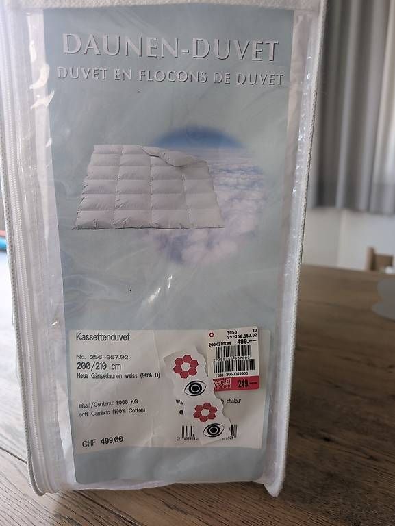 Coperte: Daunen-Duver 200/210cm – Usato da Mels venduto da key510 1