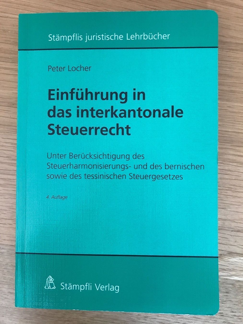 Bücher: Einführung ins interkantonale Steuerrecht – Gebraucht aus Kerzers von lil_rz7g