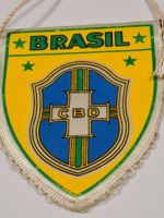 alter Brasilien / Brasil CBD Autowimpel, vintage
