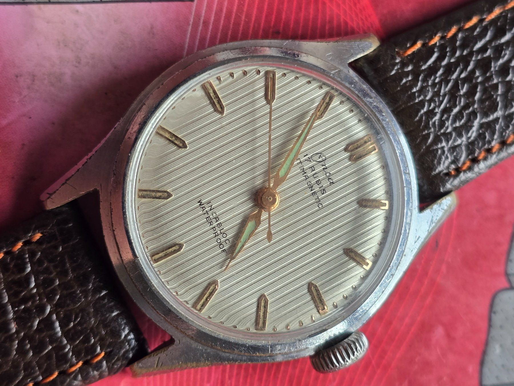 Orologi: 182 Onsa Pyjama 17 Rubis Antimagnetique – Usato da Muri AG venduto da Corredor 8