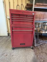 Werkzeugschrank rot BlueLine 8 Schubladen