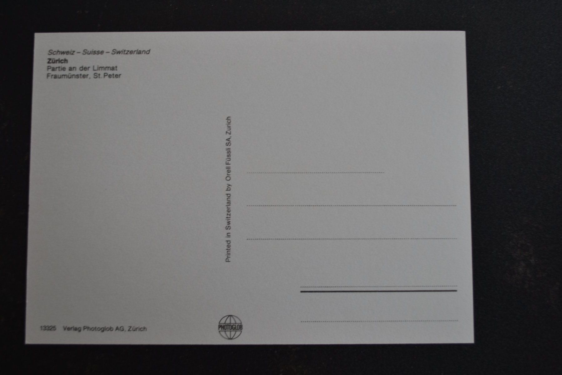 Cartoline postali: AK Zürich – Usato da Beinwil am See venduto da kajak55 1