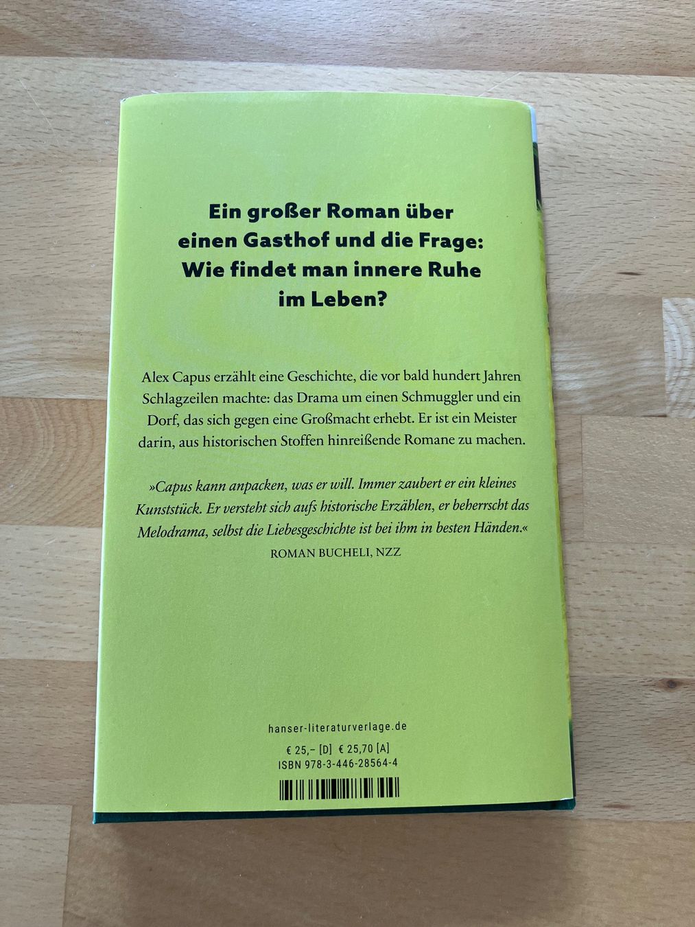 Bücher: Alex Capus "QUER FELD EIN" – Neu (gemäss Beschreibung) aus Olten von Dickbrave 2