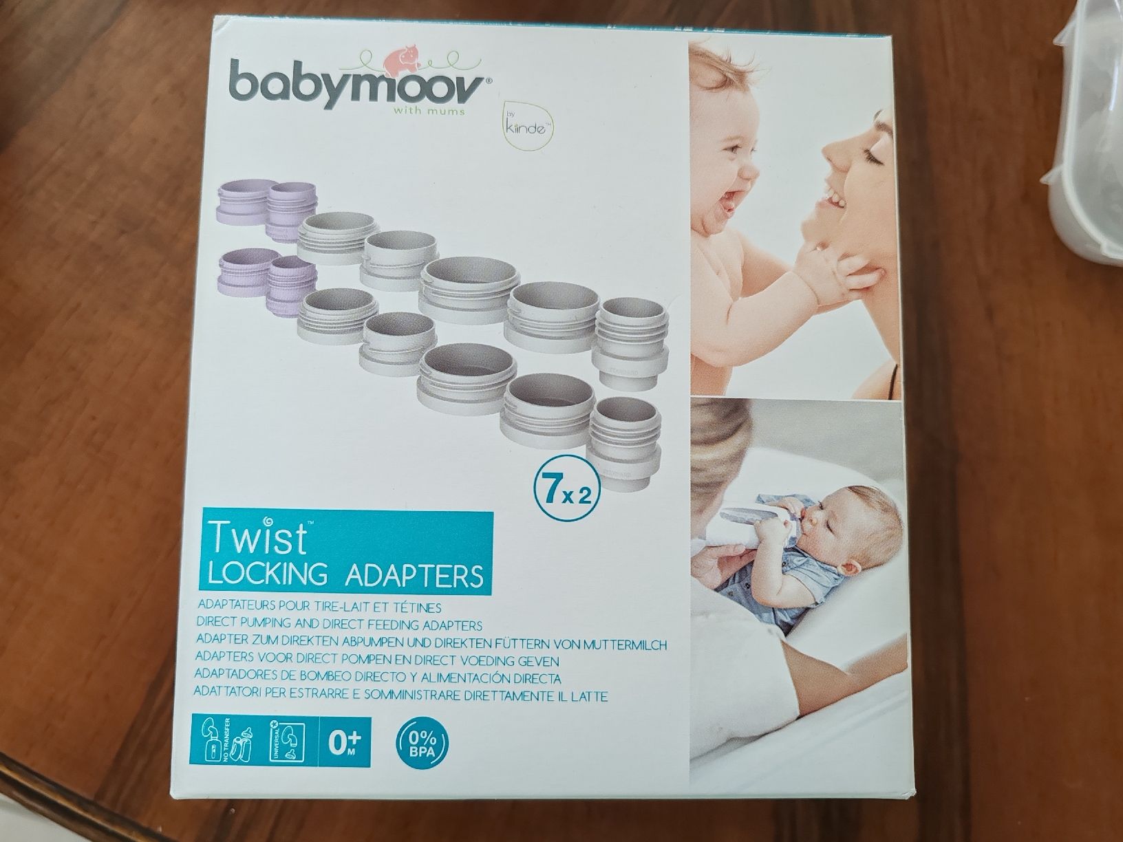 Baby-Mahlzeiten: Babymoov 24 twist locking adapters – Neu und originalverpackt aus Grenchen von Dulcis_Fundo