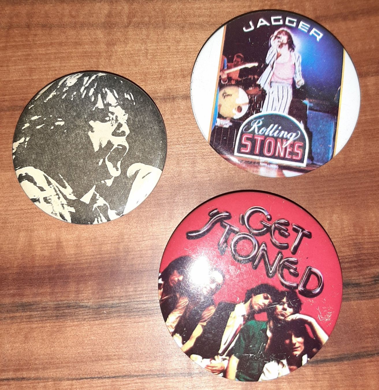 Spille & Fermagli: Rarer Ansteck- Button Mick Jagger, Rolling Stones – Usato da Zürich venduto da 2bis 2