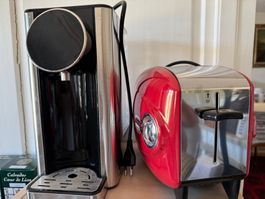 Wellcraft Profi-Wasserkocher Instant + Toaster Rot wie NEU..