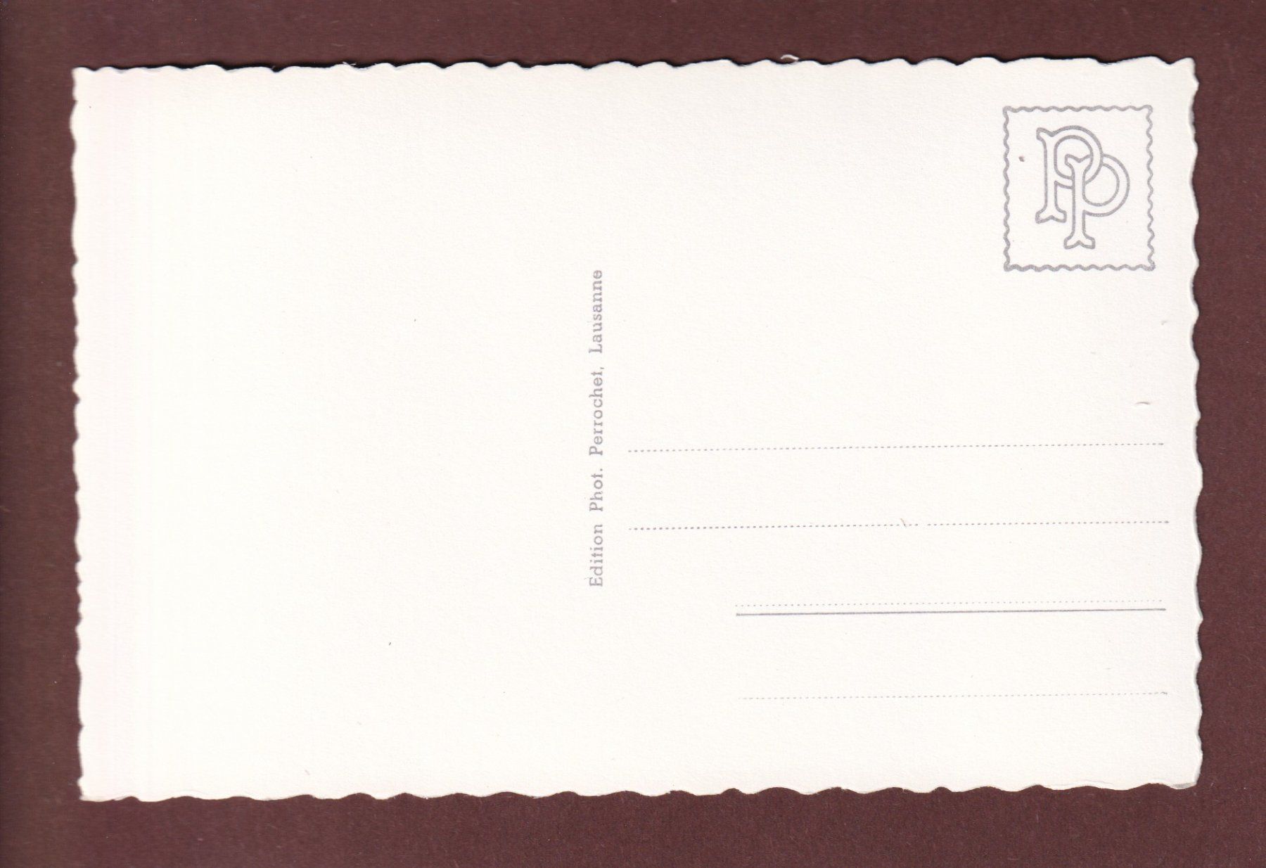 Cartes postales: Route du VAL D'ANNIVIERS - Les Lacets – D'occasion à Pully par nicecards-shop 1