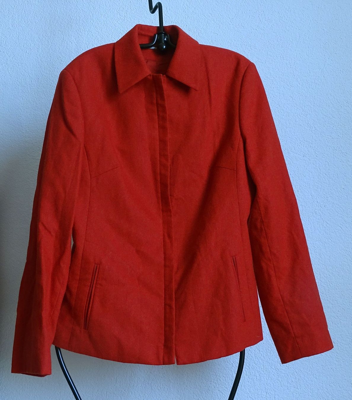 Giacche: Marc Aurel 100% Schurwolle rote Jacke Gr 38 – Usato da Solothurn venduto da hli_n69n 1