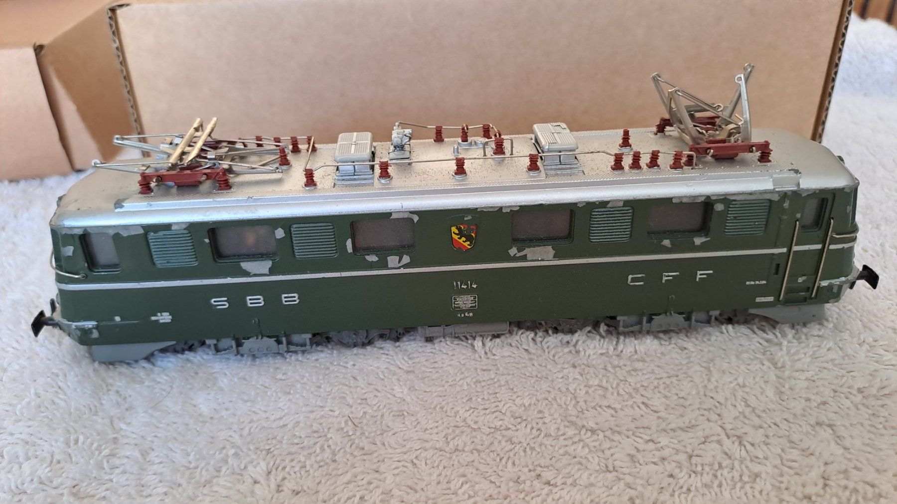 Märklin Modellini di ferrovie: Märklin 3050 SBB Ae 3/6 H0 WS / 36 – Usato da Winterthur venduto da Riebeli333 1