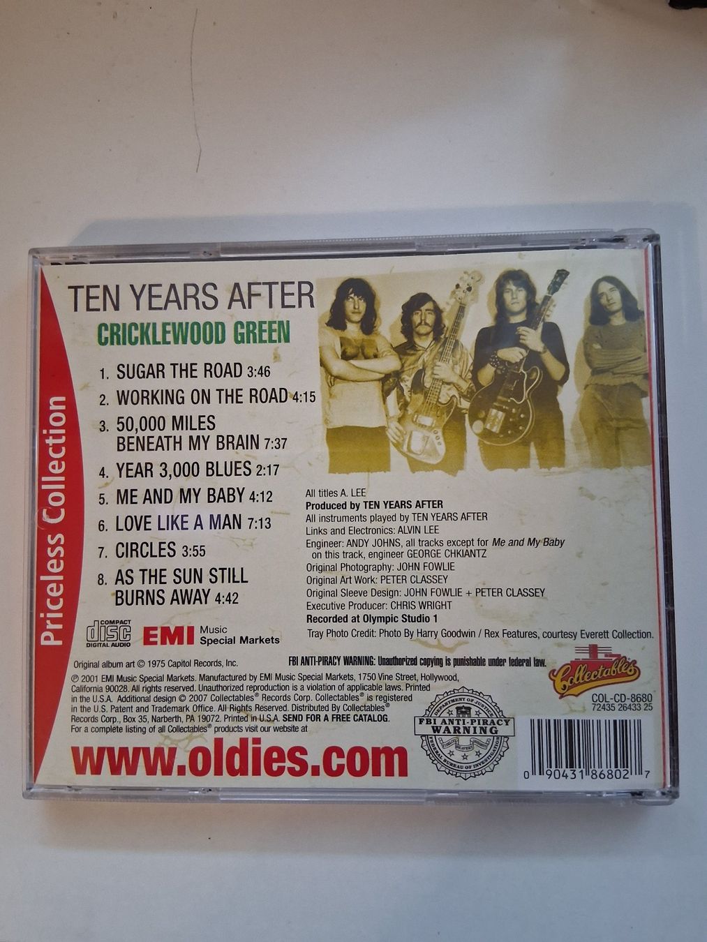 CD: Ten Years After - Cricklewood Green CD – Usato da Aigle venduto da Marcagapit 1