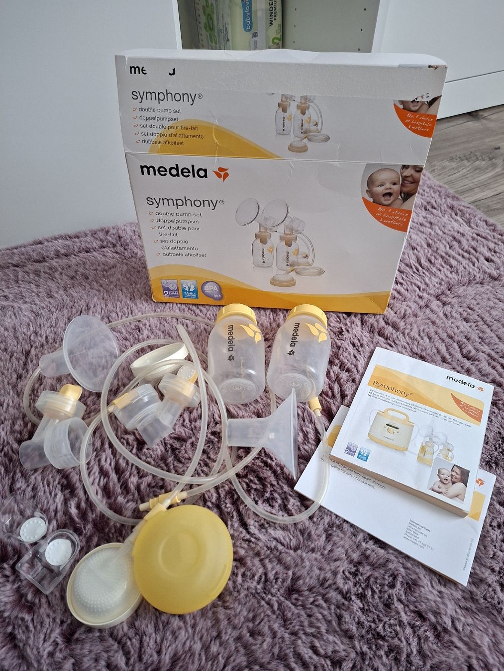 Medela Accessori per l’allattamento: Medela Symphony Doppel-Pumpset – Usato da Winterthur venduto da Ausmisten2026