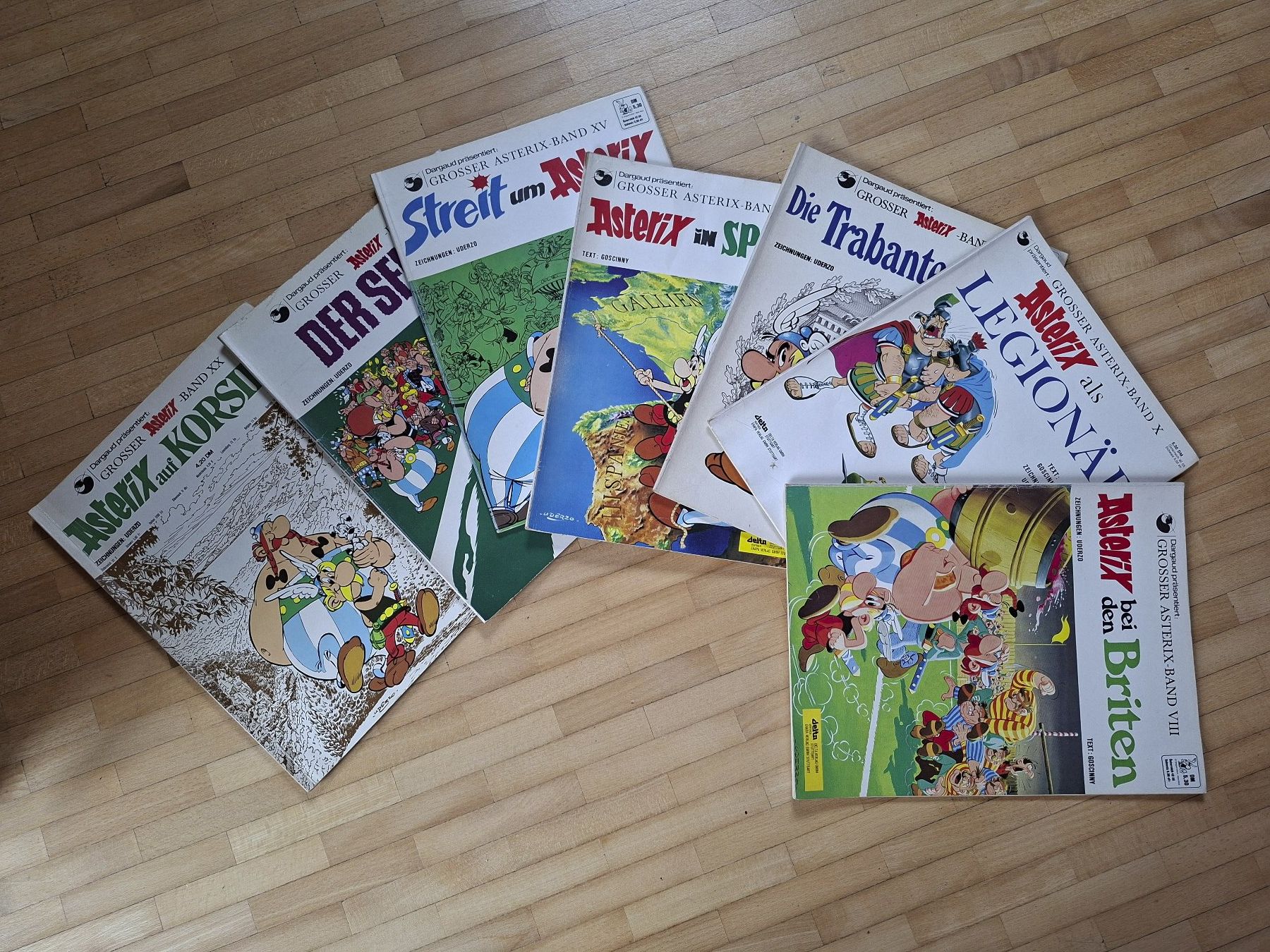 BD: 7 Asterixbücher deutsch – D'occasion à Winterthur par Chamorchis