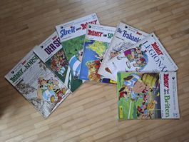 7 Asterixbücher deutsch