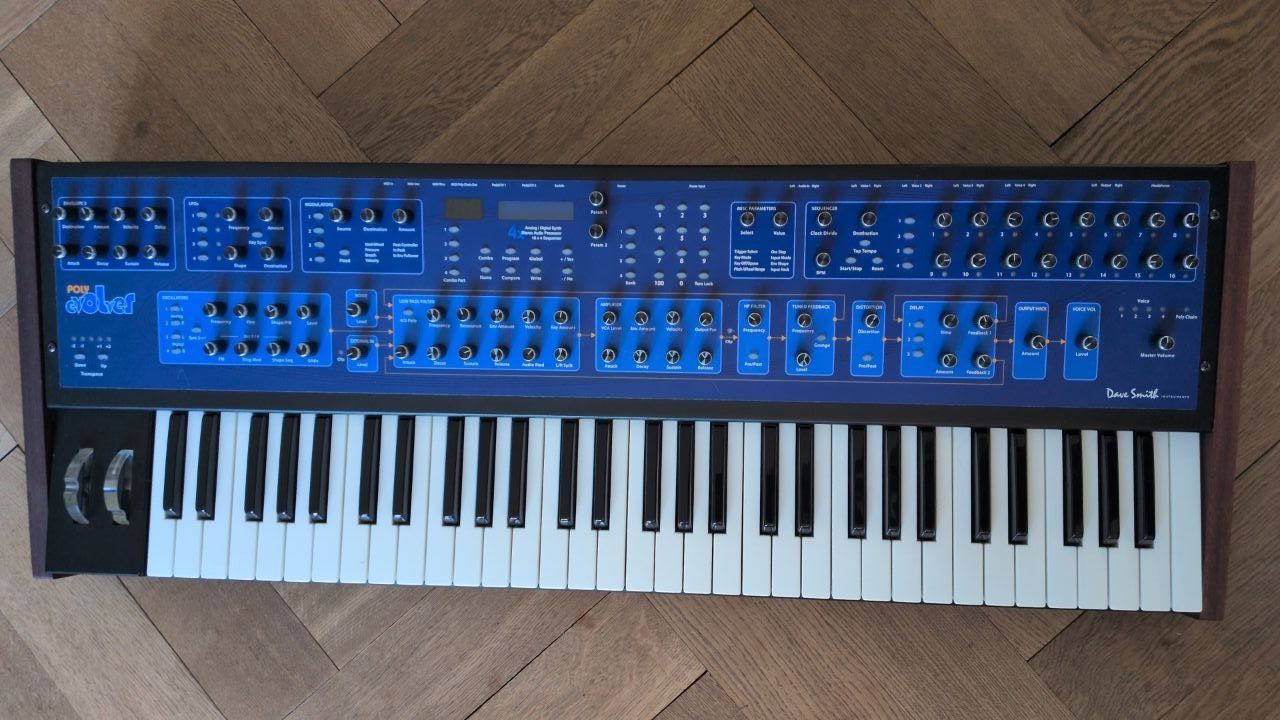 Strumenti musicali: Dave Smith DSI Poly Evolver Keyboard PE Edition (PEK) – Usato da Bern venduto da archer.hostettler 2