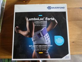 Bauerfeind LumboLoc Forte Rückenbandage Grösse 4 Titan neu