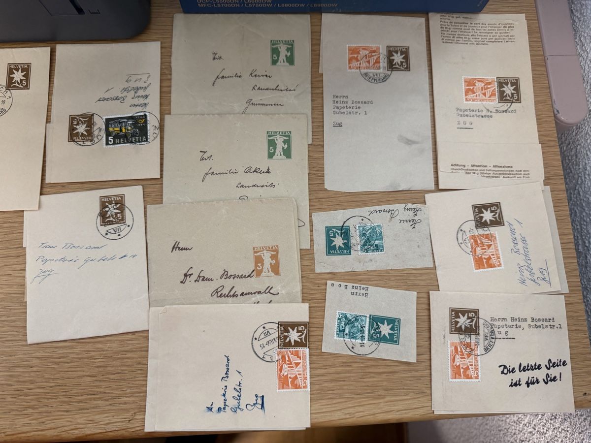 Alle Briefmarken: 30  alte Streifbänder  Schweiz – Gebraucht aus Murgenthal von Tina_4055 3