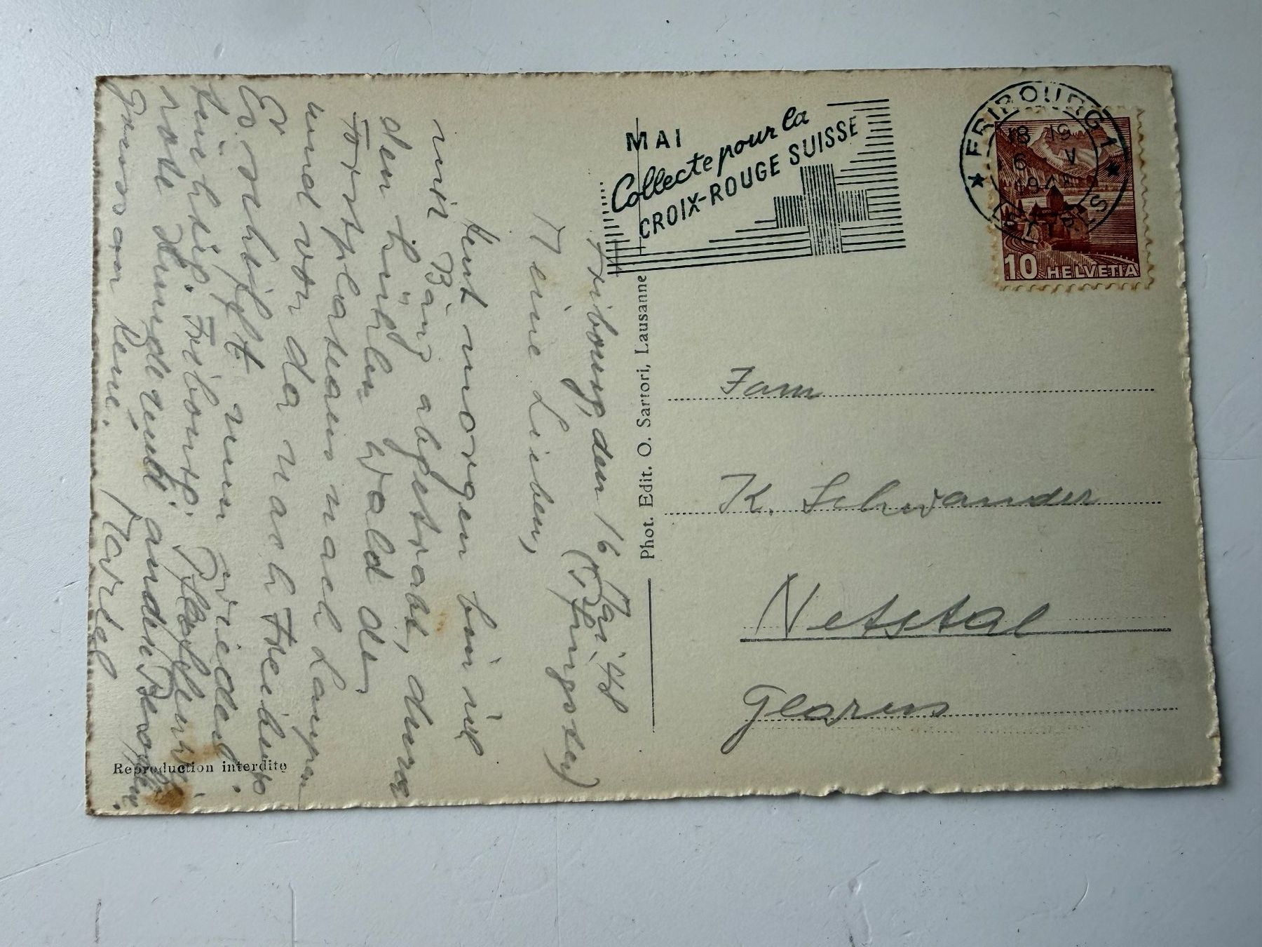 Cartoline postali: AK Fribourg – Usato da Zwingen venduto da moje1 2