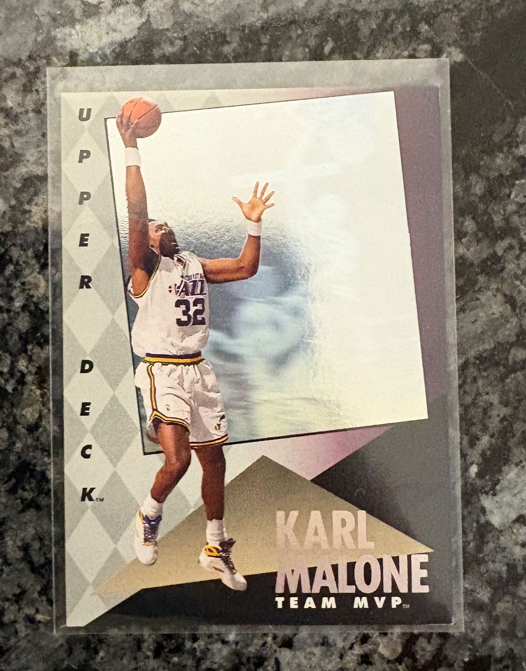 Nba Carte collezionabili: NBA Karl Malone Upper Deck Team MVP Card – Nuovo (secondo la descrizione) da Muttenz venduto da joba23