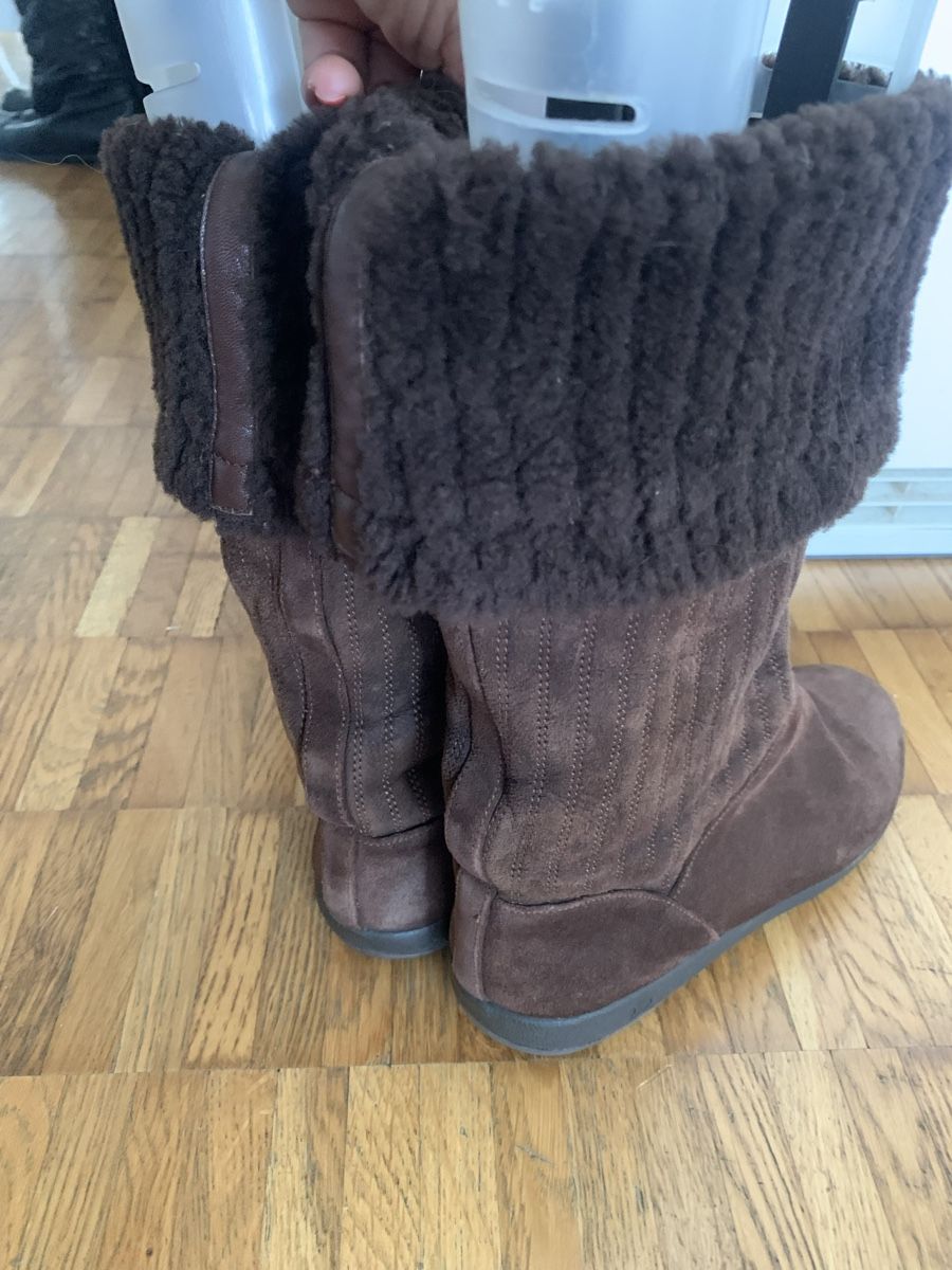 Scarpe da donna: Bally braun lammleder stiefel – Usato da Zürich venduto da Nikuska32 6