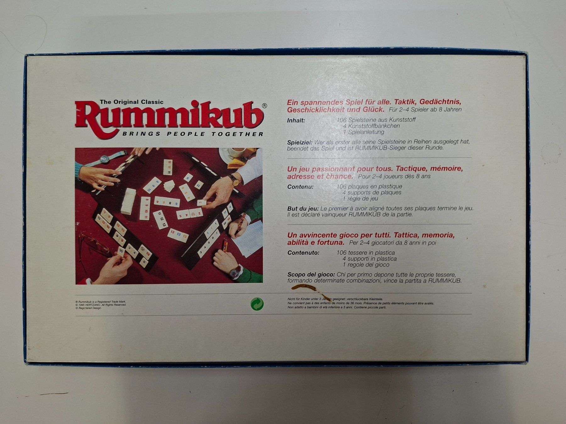 Carlit Spiele: The Original Rummikub – Gebraucht aus Wettingen von Wendemarket 1
