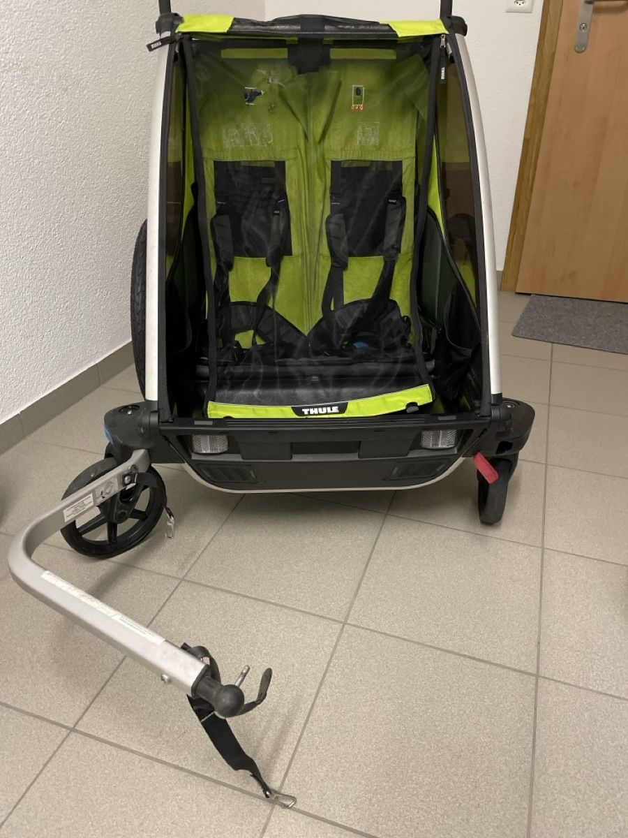 Anhänger: Thule Chariot Cab 2 Kinderanhänger neuwertig – Gebraucht aus Visp von chr_c2kl