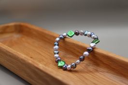Armband aus echten Süsswasser Perlen