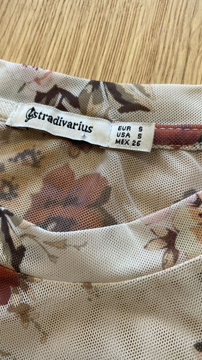 Stradivarius Top: Transparentes Langarmshirt, Stradivarius, S/ 36 – Nuovo (secondo la descrizione) da Zürich venduto da Klusek_2019 2