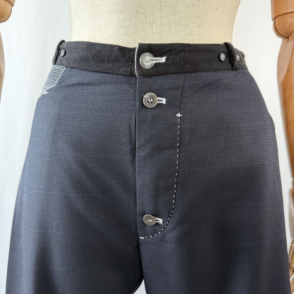 Pantaloni: UMIT UNAL Wool Pants – Nuovo (secondo la descrizione) da Emmen venduto da Avviivva_Com2023 1