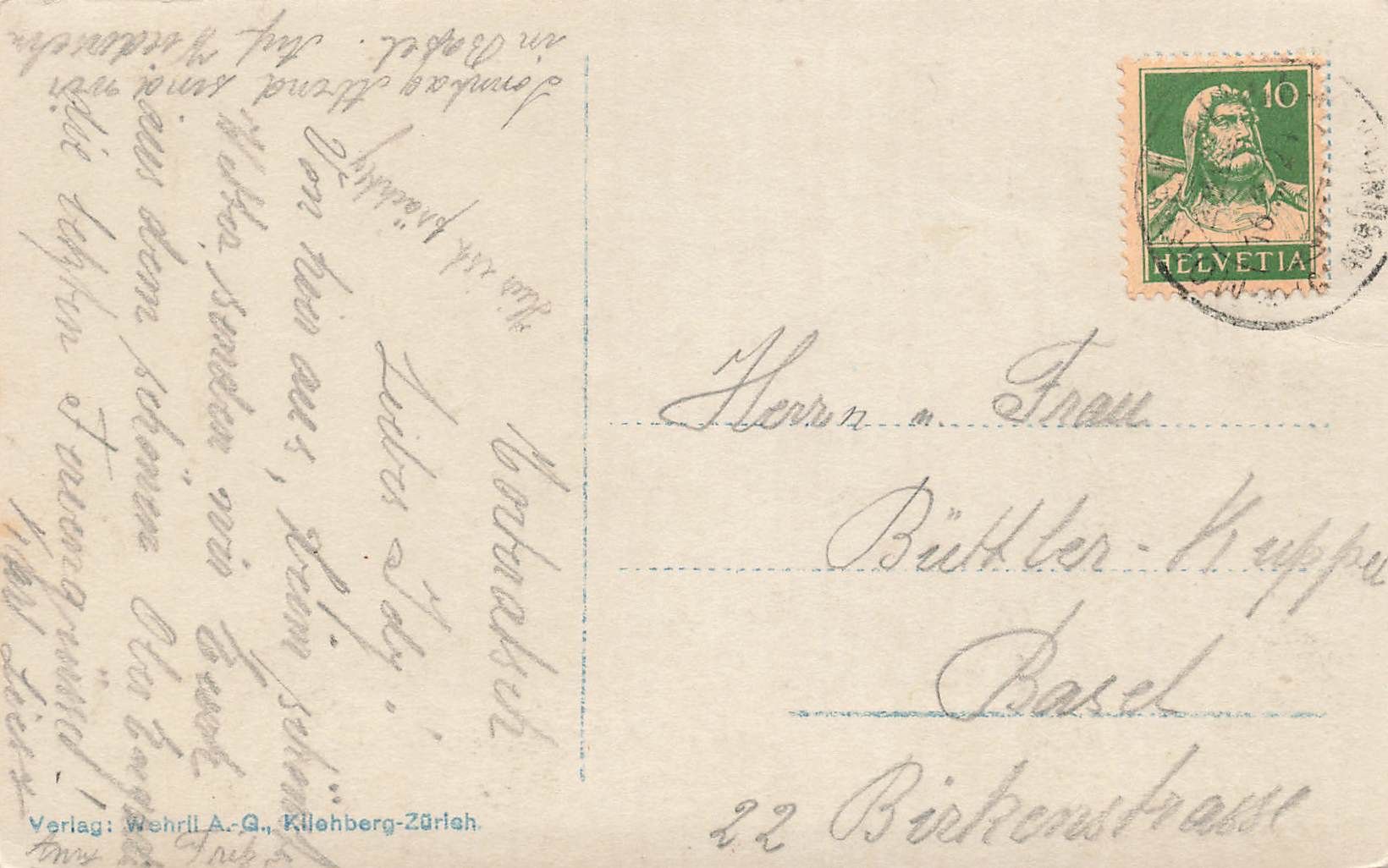 Cartoline postali: Berninabahn und morteratschgletscher – Usato da Biasca venduto da Blenio71 1